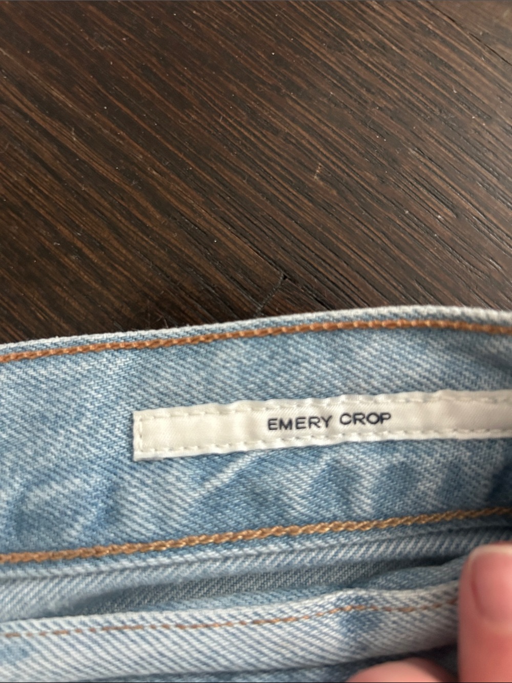 Citizens Of Humanity Light Wash Emery Crop Jeans - Picture 3 of 5